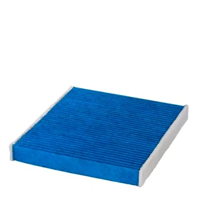 Abbildung von HENGST FILTER E4981LB Innenraumfilter mit antibakterieller Wirkung 255 223 30 SEAT: Arona, IBIZA 5, VOLKSWAGEN: Polo VI, T Cross, Taigo, SKODA: Kamiq