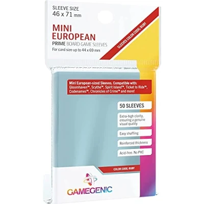 Abbildung von GameGenic PRIME Mini Euro Sleeves 46x71 mm