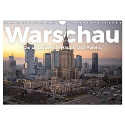 Abbildung von Warschau Die bezaubernde Hauptstadt Polens. (Wandkalender 2025 DIN A4 quer), CALVENDO Monatskalender