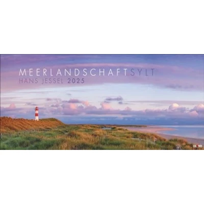 Abbildung von Meerlandschaft SYLT Kalender 2025 Hans Jessel: Großer Panorama Wandkalender mit Fotos des bekannten Künstlers Jessel. Meereslandschaften eingefangen in einem XXL Fotokalender.