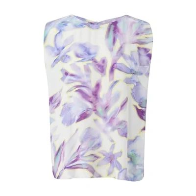 Abbildung von comma Bluse, Damen, Größe: 36, White aop