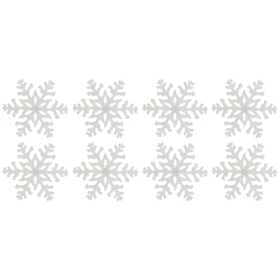 Abbildung von RIFFELMACHER &amp; WEINBERGER Dekostern &quot;Weihnachtsstern, Eiskristall, Weihnachtsdeko&quot;, (8 St.), Fensterdekoration