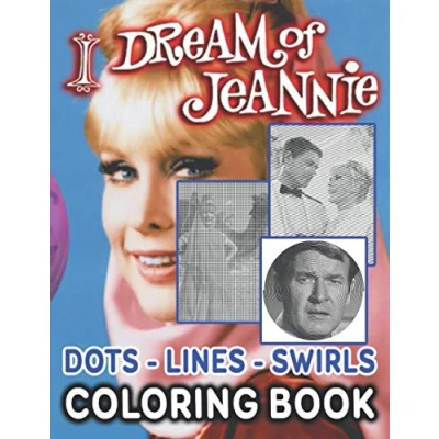 Abbildung von I Dream Of Jeannie Dots Lines Swirls Coloring Book: Activity Books For Adults, Teenagers