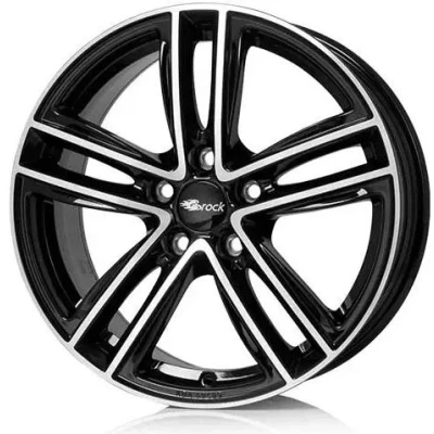 Abbildung von RC Design 5 loch 17Zoll 112mm Alufelge RC27 schwarz matt lackiert 0620073189 Felge