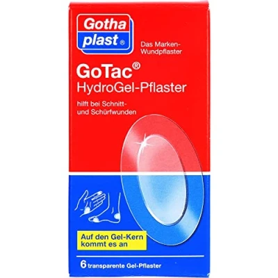 Abbildung von Gotac Wundfilm mit Gelpolster 6 St