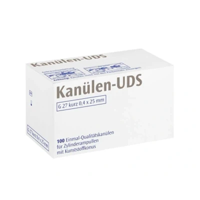 Abbildung von UDS Kanülen G27 kurz 0,4 x 25 mm 100
