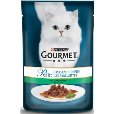Abbildung von Purina Gourmet Perle Erlesene Streifen in Sauce mit Kaninchen