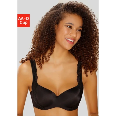 Abbildung von Lascana WIRE W FOAM Bügel BH, Damen, Größe: 70AA, Schwarz