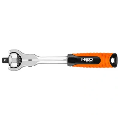 Abbildung von NEO TOOLS 08 546 Umschaltknarre 72 250 Chrom Vanadium Stahl, Molybdänstahl