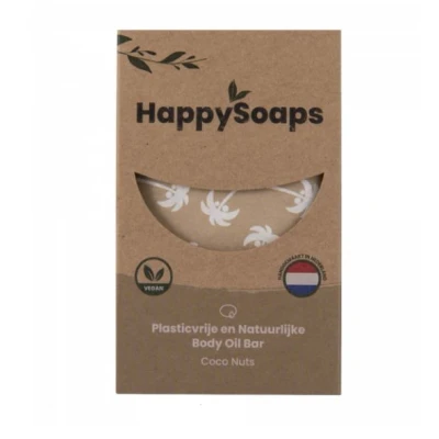 Abbildung von HappySoaps Body Oil Bar Coco Nuts 70g