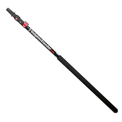 Abbildung von BlueDolphin Farbroller Maler Teleskopstange DolphinXtender 180 cm (Single pack, 1 St), ultraleicht, stabil, Länge einstellbar