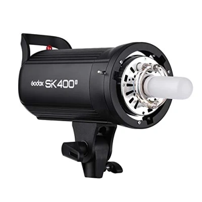 Abbildung von Godox SK400II 400Ws Studio Blitzlicht Eingebautes 2.4G Wireless X System GN65 5600K mit 150W Modellierlampe