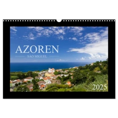 Abbildung von Azoren São Miguel (Wandkalender 2025 DIN A3 quer), CALVENDO Monatskalender