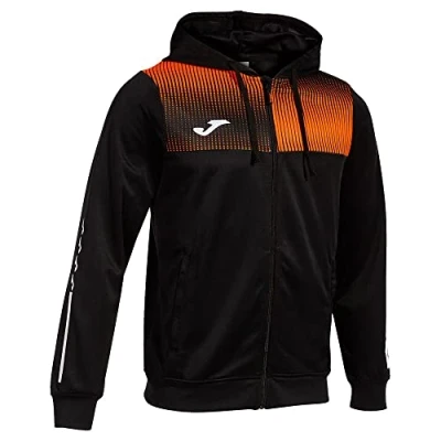 Abbildung von Joma Jacke mit kapuze mann Eco Supernova schwarz orange
