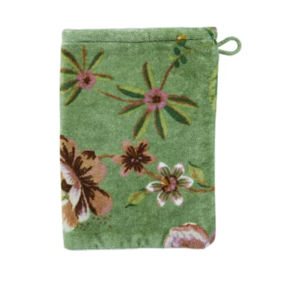 Abbildung von Secret Garden Waschhandschuh green 16x22cm (1 Stück)