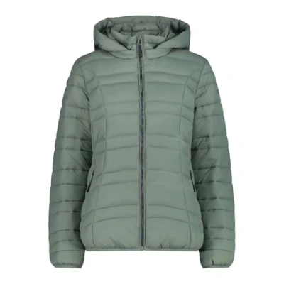 Abbildung von CMP Damen Nylon Jacke mit abnehmbarer Kapuze, Mineral, 48