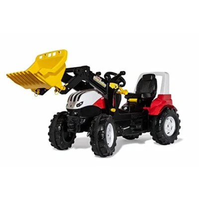 Abbildung von Trettraktor rollyFarmtrac Premium II Steyr, mit Lader Tretfahrzeug