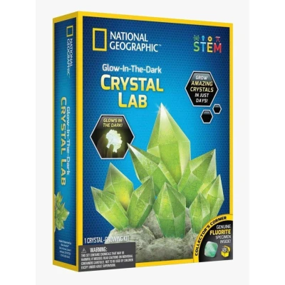 Abbildung von National Geographic Glow in the dark Crystal Lab Experimentierset