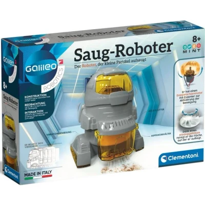 Abbildung von Clementoni® Experimentierkasten Galileo, Saug Roboter, Made in Europe