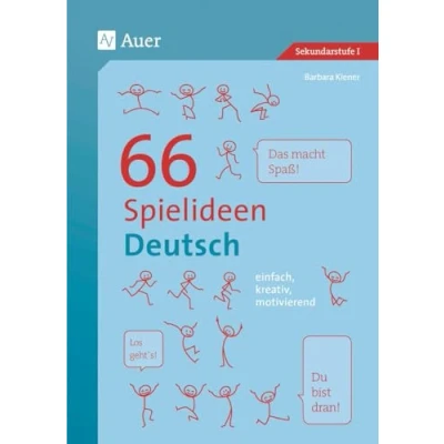 Abbildung von 66 Spielideen Deutsch: einfach, kreativ, motivierend (5. bis 10. Klasse) (Spielideen Sekundarstufe)