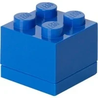 Abbildung von Room Copenhagen Aufbewahrungsbox LEGO Mini Box 4 blau