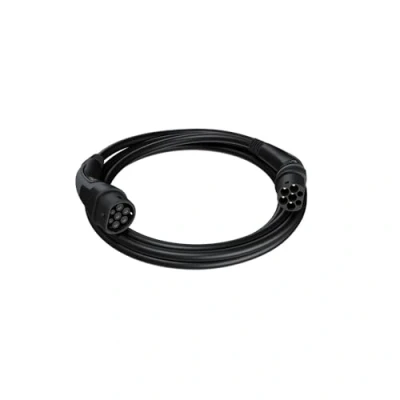 Abbildung von go e Typ 2 Ladekabel Black Edition (bis 22 kW) 2.5 m