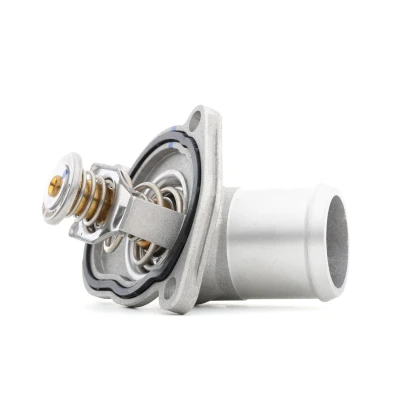 Abbildung von TOPRAN 205 727 Kühlwasserthermostat 92 mit Dichtung Gehäuse, Metallgehäuse OPEL: Corsa D Schrägheck, Astra G CC, H Caravan