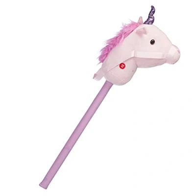 Abbildung von relaxdays Steckenpferd Einhorn mit Sound