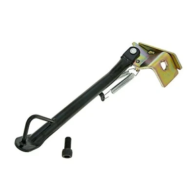 Abbildung von VANEZ Seitenständer verstärkt schwarz kompatibel für Yamaha Aerox, MBK Nitro, Naked 50ccm 2 Takt bis Bj. 2013