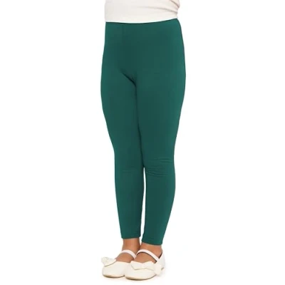 Abbildung von Merry Style Mädchen Lange Leggings aus Baumwolle MS10 225 (Smaragdgrün, 110)