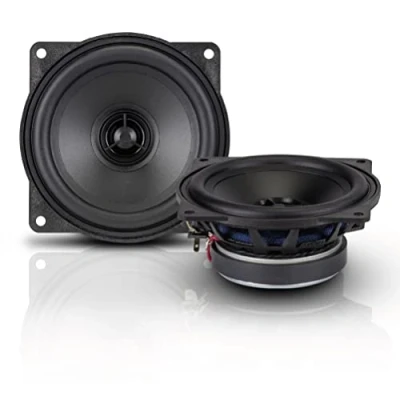 Abbildung von AXTON ATX100S klangstarkes 10 cm / 4“ Koaxial System, 2 Wege Auto Lautsprecher mit nur 39 mm Einbautiefe, Soundsystem 60 Watt RMS