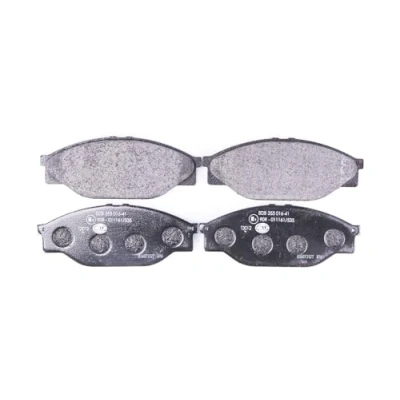 Abbildung von HELLA 8DB 355 016 411 Bremsbelagsatz nicht für Verschleißwarnanzeiger vorbereitet TOYOTA: HILUX 6 Pick up, HIACE 3 Bus, Kasten