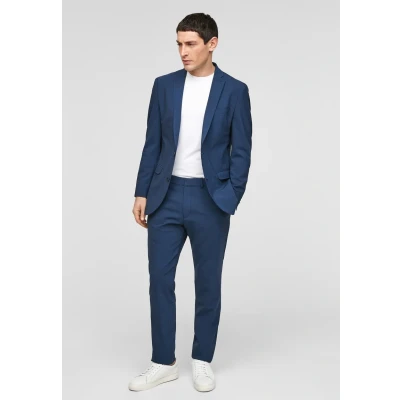 Abbildung von s.Oliver Black Label SLIM FIT Anzugsakko, Herren, Größe: 52, Blue