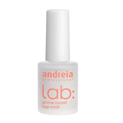Abbildung von Andreia Professional Glanz Boost Überlack LAB Nagelbehandlungen Verleiht langanhaltenden Extra mit schnelltrocknendem klarem Nagellack für Nagelkunst 10,5 ml