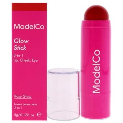 Abbildung von MODELCO Glow Stick Rosy Luminous &amp; Radiant Cream Highlighting Pen Long Wearing Formula for the Face, Lips Eyes 0.1 oz.