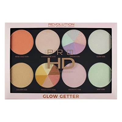 Abbildung von Makeup Revolution Pro HD Glow Getter Highlighter Palette