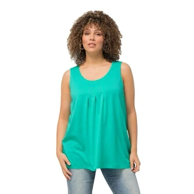 Abbildung von Ulla Popken Grosse GRÖSSEN Top, Damen, Größe: 46/48, Turquoise green