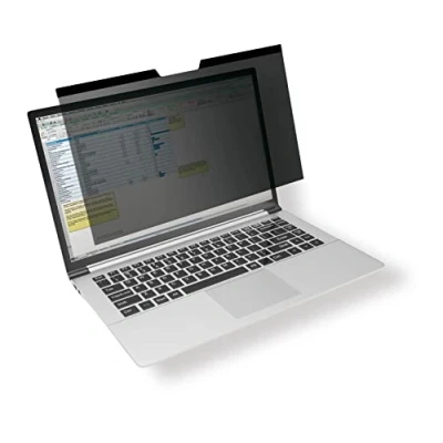 Abbildung von Durable Blickschutzfilter für MacBook Pro® 16 2021, magnetische Befestigung, inkl. Tasche und Reinigungstuch, anthrazit, 515857