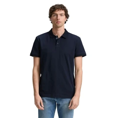 Abbildung von TOM Tailor Basic Poloshirt, Herren, Größe: XL, Sky captain blue