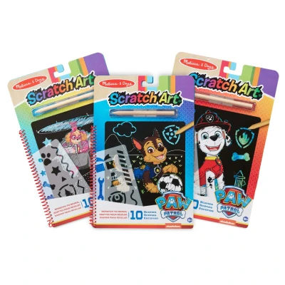Abbildung von Melissa &amp; Doug Paw Patrol Scratch Art Activity Set 3er Pack