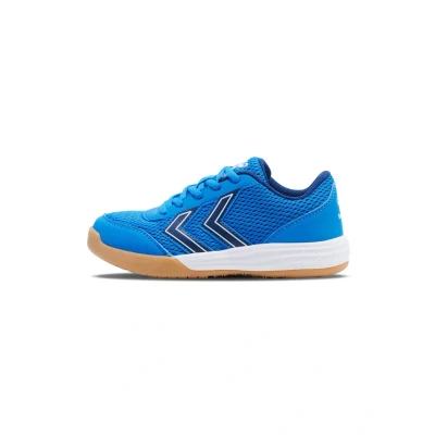 Abbildung von Hummel Multiplay FLEX LC Multicourt Tennisschuh für Kinder, Größe: 40, Blue white Schuhe