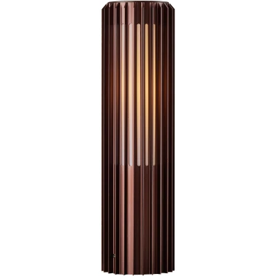 Abbildung von Nordlux Pollerleuchte &quot;Aludra 45&quot;, Leuchtmittel E27 ohne Leuchtmittel, langlebiges eloxiertes Aluminium
