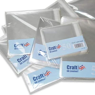 Abbildung von Craft UK 799 Zellophanbeutel, 12,7 x 17,8 cm, 50 Stück