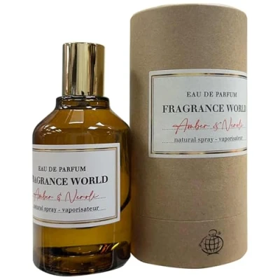 Abbildung von Fragrance World Amber &amp; Neroli Eau de Parfum Fresh Citrus, Spicy Black Pepper, Warm Long Lasting Balanced Scent