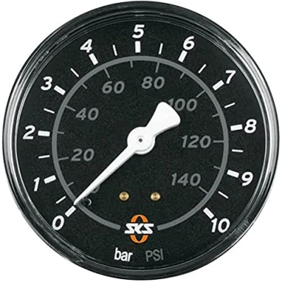 Abbildung von SKS Metaplast Unisex Erwachsene Compact Manometer, Schwarz, 280x135mm