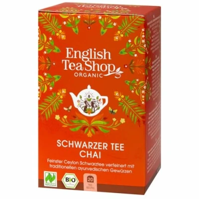 Abbildung von ETS Schwarzer Tee Chai, Naturland BIO, 20 Teebeutel