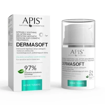 Abbildung von apis dermasoft intensiv beruhigendes Gel nach hautreizenden Behandlungen 50ml