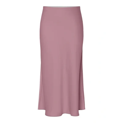 Abbildung von YAS Yaspella MIDI Skirt Alinienrock, Damen, Größe: XS, Lilas