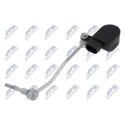 Abbildung von NTY ECX AU 027 Sensor, Xenonlicht (Leuchtweiteregulierung) mit Anschlussteilen, ohne Koppelstange VOLKSWAGEN: Phaeton, AUDI: A8 D3