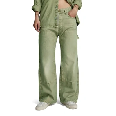 Abbildung von G STAR RAW Damen Bowey 3D Carpenter Loose Jeans, Grün (sun faded sage gd D24354 D491 G552), 31W / 30L